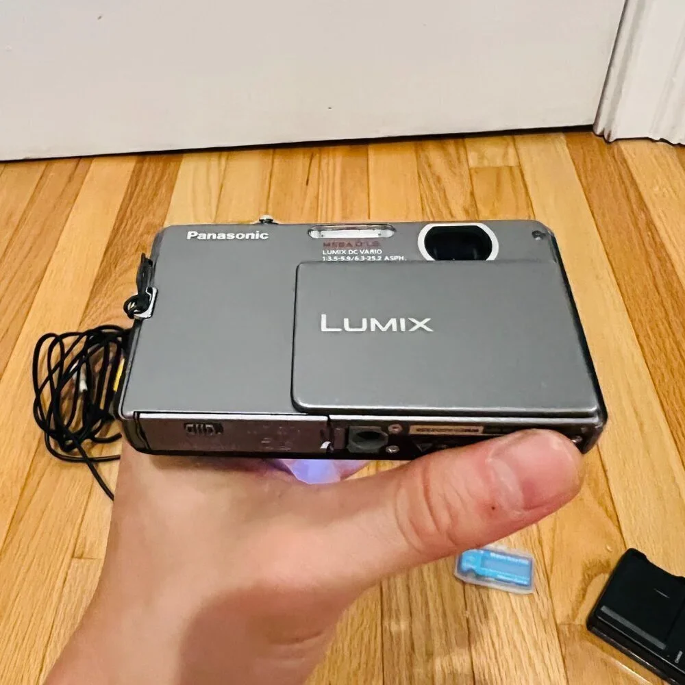 Vintage Panasonic Lumix Digital Camera Bundle Set
